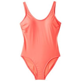 Xhilaration Juniors 1 Piece Swimsuit  Pink XS