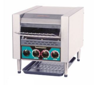 Toastmaster Horizontal Conveyor Toaster, Stainless, 400 Slices/Hr, 240/1 V