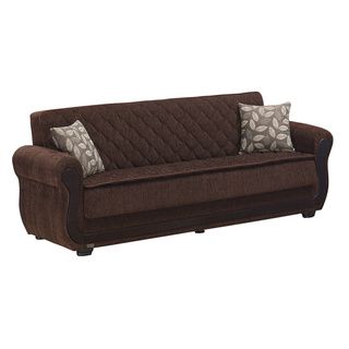 Sunrise Sofabed (Russet BrownSeating Comfort MediumInner Dimensions 18 inches high x 75 inches wise x 45 inches deepDimensions 90 inches long x 34 inches deep x 36 inches high Assembly Required YesNote This product will be shipped using Threshold del