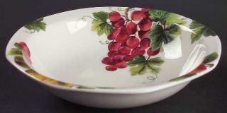 Royal Doulton Vintage Grape  7 All Purpose Bowl, Fine China Dinnerware   Grapes