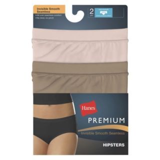 Hanes Womens Premium 2 Pack Seamless Hipster NS41AS   Assorted Colors/Patterns