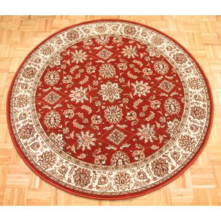 Amalfi Oriental Brick Area Rug (53 Round)