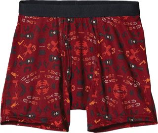 Mens Patagonia Silkweight Boxer Briefs   Top Ten/Wax Red Boxers