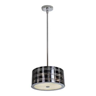 Access Lighting Kalista Cylinder Pendant 50975   13.75W in. Chrome   50975 CH/BL