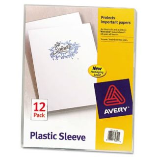 Avery Clear Polypropylene Plastic Sleeves