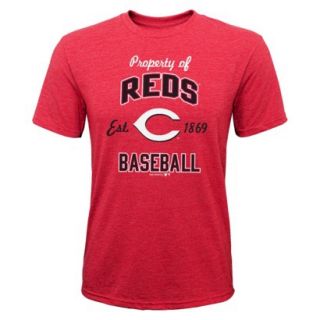 MLB TEAM COLOR MLB Boys T Shirt REDS   M