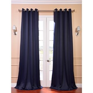 Eclipse Blue Thermal Blackout 120 inch Curtain Panel Pair