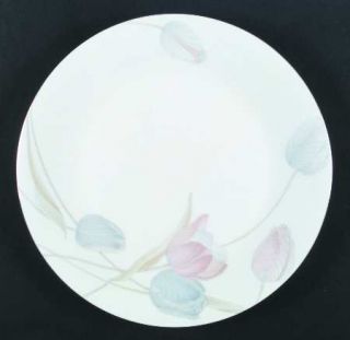 Mikasa Swiss Garden Dinner Plate, Fine China Dinnerware   Bone, Pink & Blue Flow