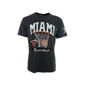 Miami Heat adidas NBA Bank Shot Triblend T Shirt
