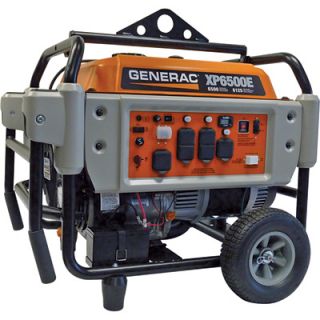 Generac� XP6500E Portable Generator   8125 Surge Watts, 6500 Rated Watts,