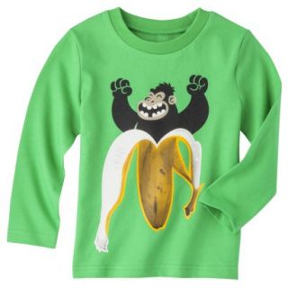 Circo Infant Toddler Boys Long Sleeve Gorilla Tee   Green 12 M