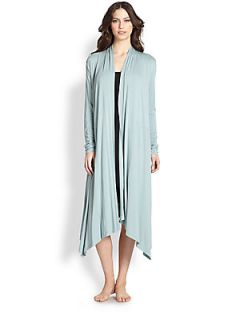 Donna Karan Knit Drape Robe