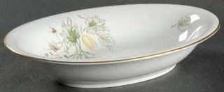 Stonegate Spring Breeze 10 Oval Vegetable Bowl, Fine China Dinnerware   Yellow