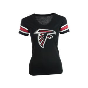 Atlanta Falcons 47 Brand NFL Wmns Off Campus Scoop Neck T Shirt