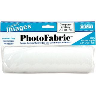 Crafters Images Photo Fabric Cotton Poplin Roll (8.5 inches wide x 120 inches long 100 percent cotton  )