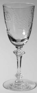 Tiffin Franciscan Harvest Wine Glass   Stem #17453