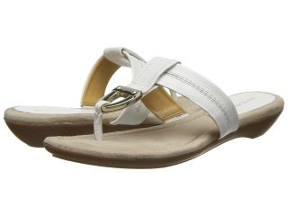 Nine West Zeek Womens Slide Shoes (White)
