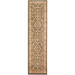 Traditional Oushak Brown/rust Rug (23 X 8)
