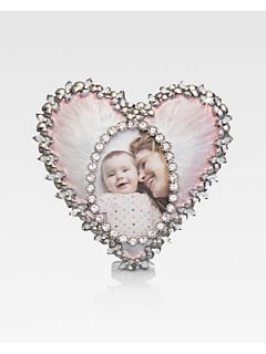 Jay Strongwater Enameled Heart Frame   No Color