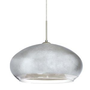 Besa Lighting BEL 1JT 4345SF SN Brio 14 1 Light Pendant