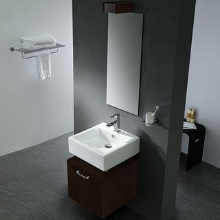 Vigo 18 inch Single Bathroom Vanity With Mirror