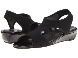 Stuart Weitzman Giver Womens Wedge Shoes (Black)