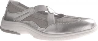 Womens Propet Sapphire   Silver/Light Grey Mesh Casual Shoes