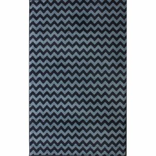 Nuloom Alexa Chevron Vibe Zebra Navy Rug (4 X 57) (BluePattern AbstractTip We recommend the use of a non skid pad to keep the rug in place on smooth surfaces.All rug sizes are approximate. Due to the difference of monitor colors, some rug colors may var