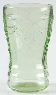 Anchor Hocking Cameo Green Flat Juice Glass   Green, Depression Glass