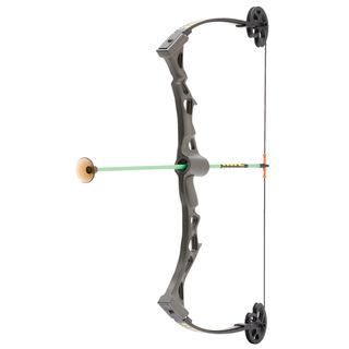 Nxt Generation Boys Rapid Riser Toy Compound Bow (GreenDimensions 22 inches long x 11 inches wide x 2 inches deepRecommended for ages 5 years and olderBatteries None Plastic, RubberColor GreenDimensions 22 inches long x 11 inches wide x 2 inches deepR