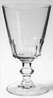 Seneca Martha Washington Water Goblet   Stem #128, Cut #1274