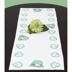Stamped Table Runner/scarf 15x42 st. Patricks Day