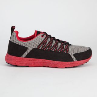 Owen Mens Shoes Grey/Black/Red In Sizes 11, 8, 8.5, 10.5, 9, 9.5, 13, 10,