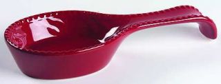 Signature Sorrento Ruby Spoon Rest/Holder (Holds 1 Spoon), Fine China Dinnerware