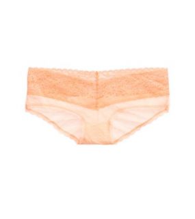 Dreamsicle Aerie Dot Mesh & Lace Boybrief, Womens S