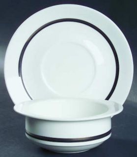 Wedgwood Charisma Flat Cream Soup Bowl & Saucer Set, Fine China Dinnerware   Sus