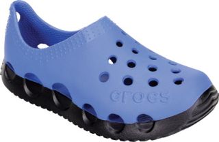Childrens Crocs Duet Orb Slip On   Varsity Blue/Onyx Casual Shoes