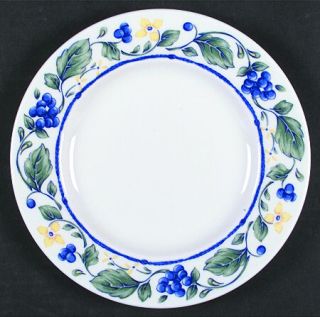 Wedgwood Flowering Vine Accent Luncheon Plate, Fine China Dinnerware   Improvisa