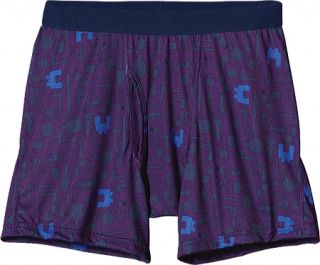 Mens Patagonia Silkweight Boxer Briefs   Humble Dweller/Prussian Blue Boxers