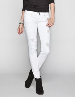 Ibiza Womens Extreme Skinny Jeans White In Sizes 1, 11, 0, 3, 5, 7, 13, 9 F