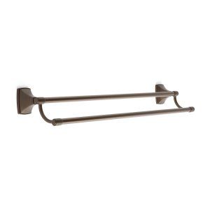 Amerock BH26505CBZ Clarendon 24 Double Towel Bar