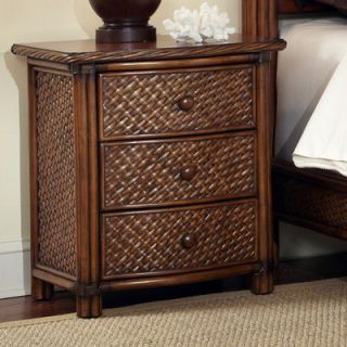 Home Styles Marco Island 3 Drawer Nightstand 5544 42