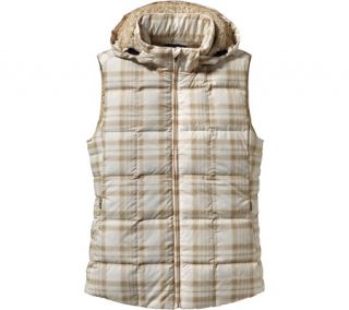 Womens Patagonia Down With It Vest 28396   Wooly Plaid/Raw Linen Vests