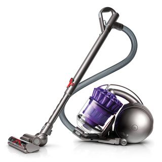 Dyson Dc39 Purple Canister Vacuum (refurbished) (ABS plasticDimensions 14 inches high x 19 inches wide x 10 inches deepWeight 16.9 poundsIncluded parts Triggerhead tool, combination crevice/brush tool, stair toolDoes not include tangle free turbine too