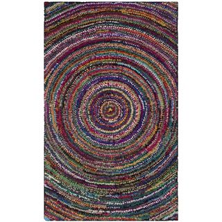 Safavieh Handmade Nantucket Multicolored Cotton Rug (3 X 5)