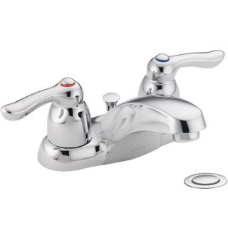 Moen 64925 Bathroom Faucet, Chateau Series TwoHandle Low Arc, Wholesale Packaging Chrome