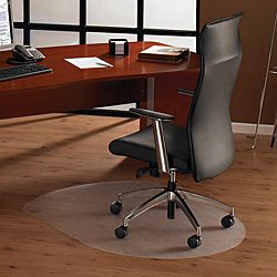 Floortex Cleartex Ultimat Contoured Chair Mat. (39 X 49) For Hard Floor