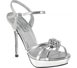 Womens Touch Ups Katie   Silver Metallic Strappy Shoes
