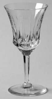 Val St Lambert Poitiers Cordial Glass   Spear Cuts