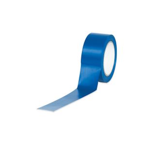 Industrial Solid Vinyl Safety Tape   2 X 36 Yards   6 Mil   Blue   Blue   Lot of 24  (T9236B)